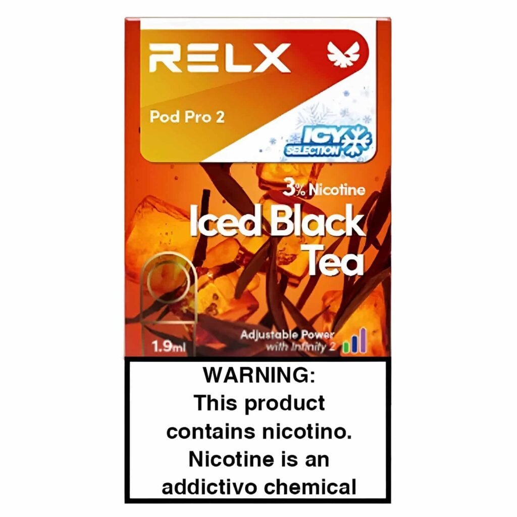 relx煙彈6代冰爽紅茶